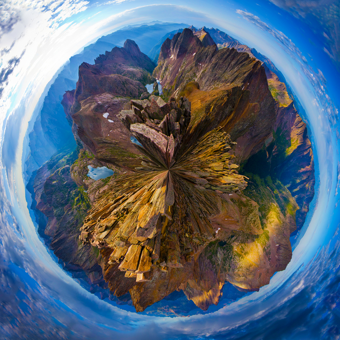 360 Degree Panoramic Planet