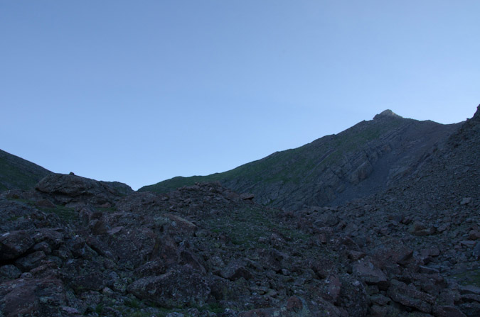 Mount Adams comes into view