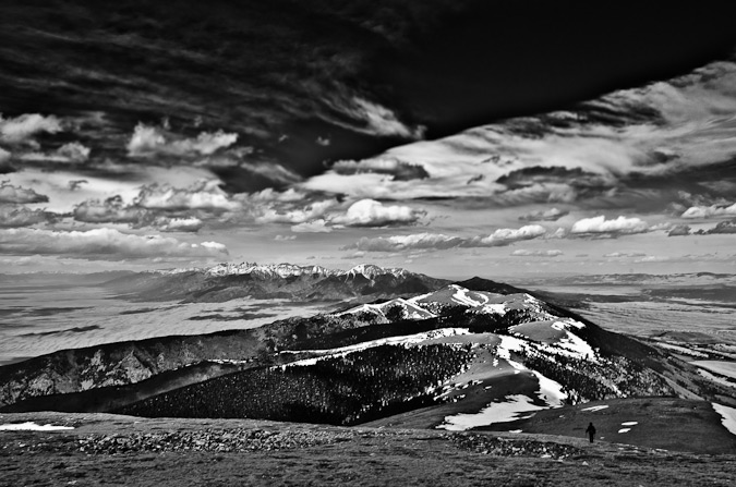 Ethan Descending California Peak