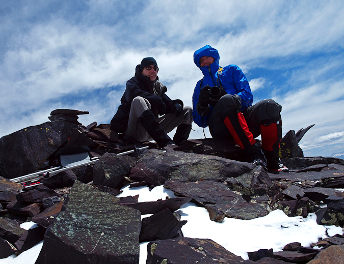 Matt and Ethan Summit Shot