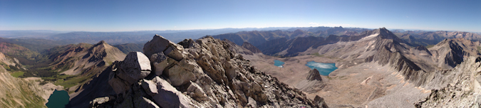 Capitol Lake and the Elk Mountains