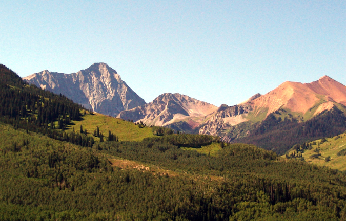 Capitol Peak from Trailhead