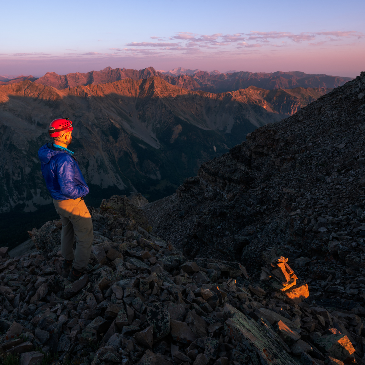 Cathedral Peak sunrise