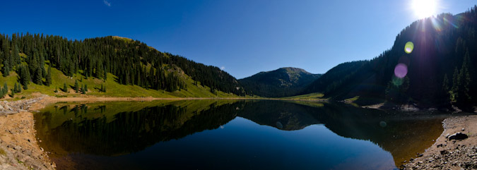 Durango City Reservoir Panoramic