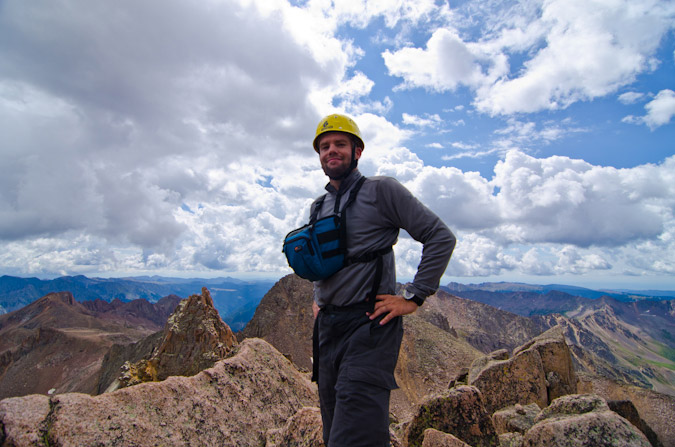 Matt Payne on Sunlight Peak