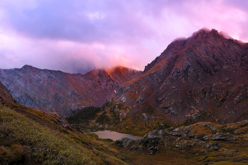 Milwaukee Peak and Broken Hand Peak