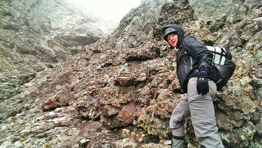 Climbing Crestone Needle