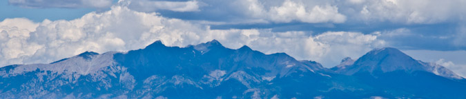 Blanca Massif from San Luis