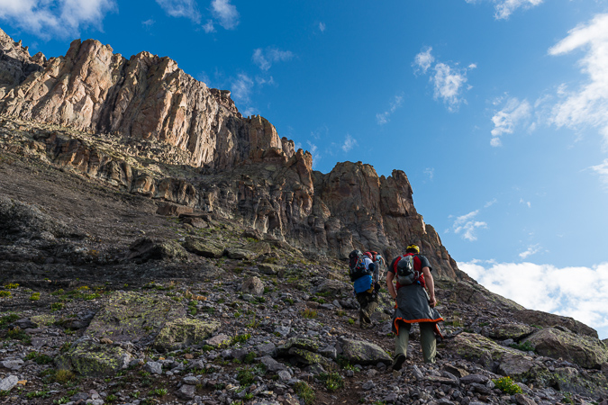 Continuing up Dallas Peak