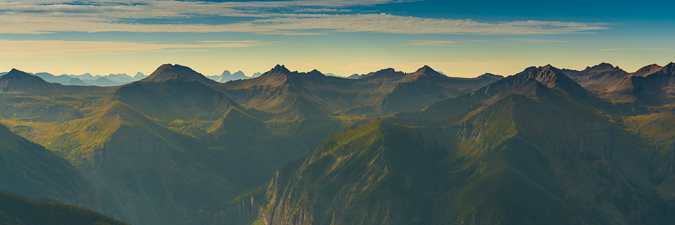 Early light on the San Juan Mountains