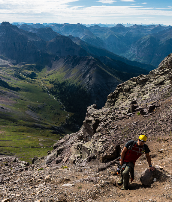 Ben on the approach