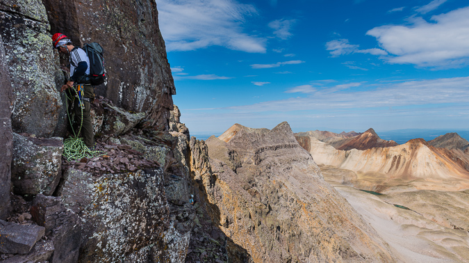 Summit Pitch ledge