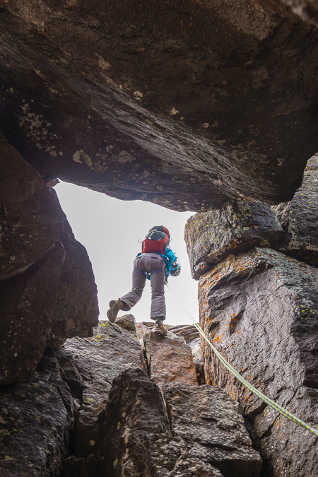 Dallas Peak rappel