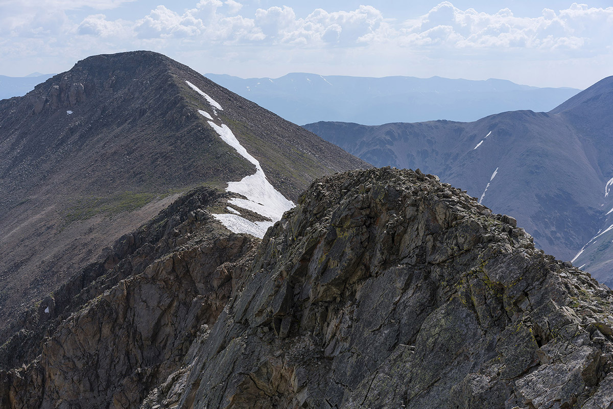 Looking back on French Mountain from Frasco Benchmark