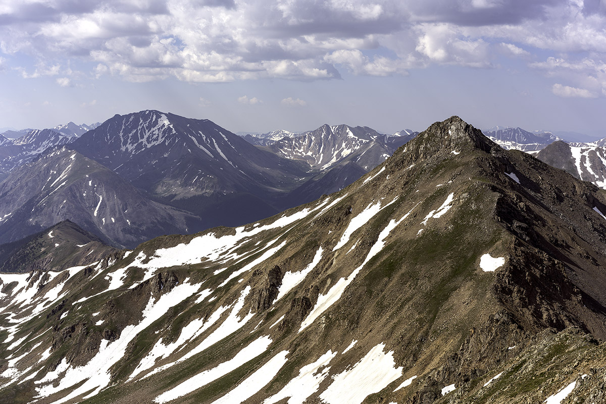 Casco Peak from Frasco Benchmark