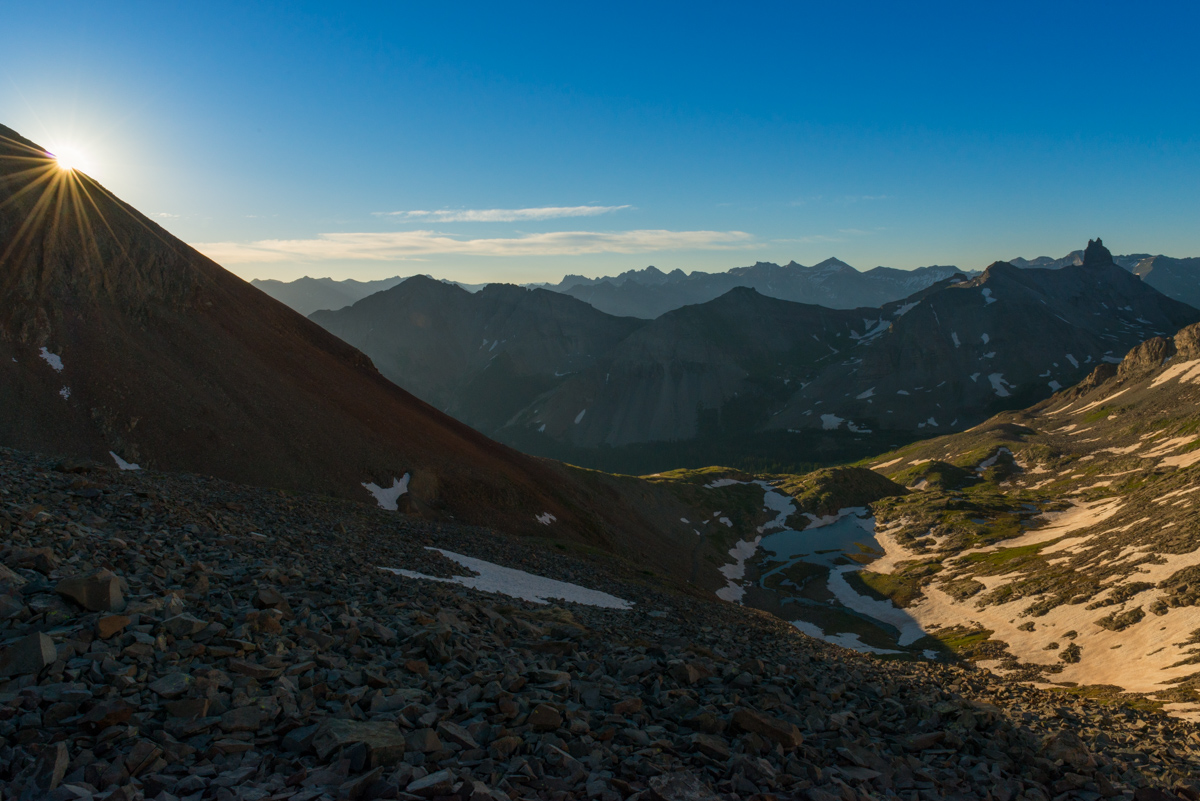 Sunrise in Bilk Basin