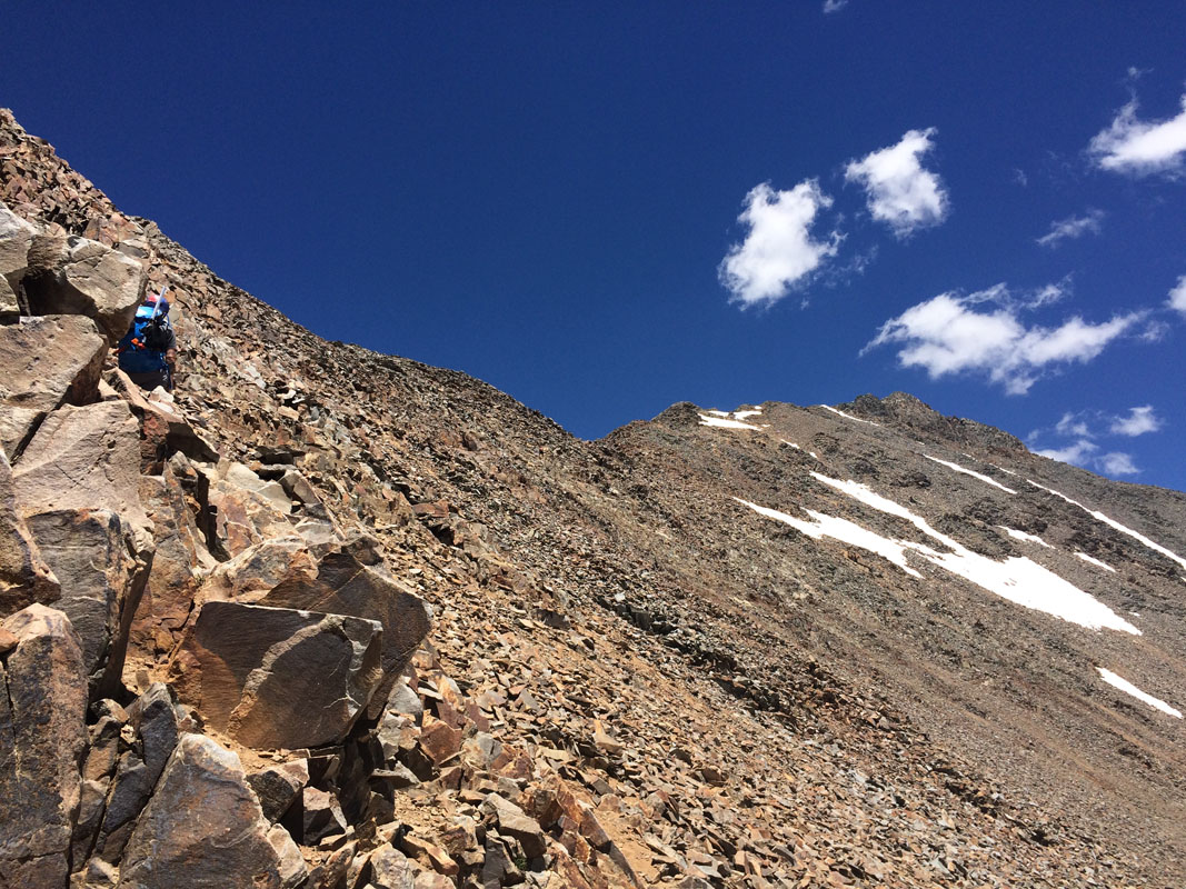 Wilson Peak climb