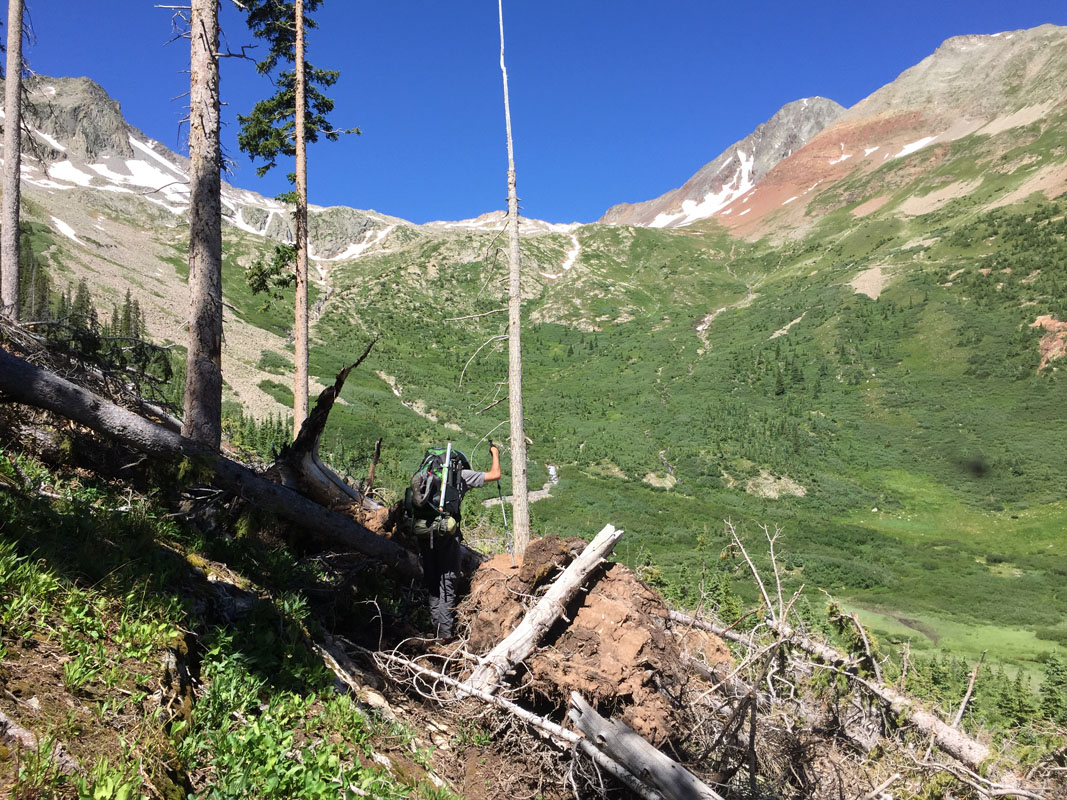 Bilk Basin trail