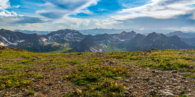 Reaching the Ridge of Grizzly Peak