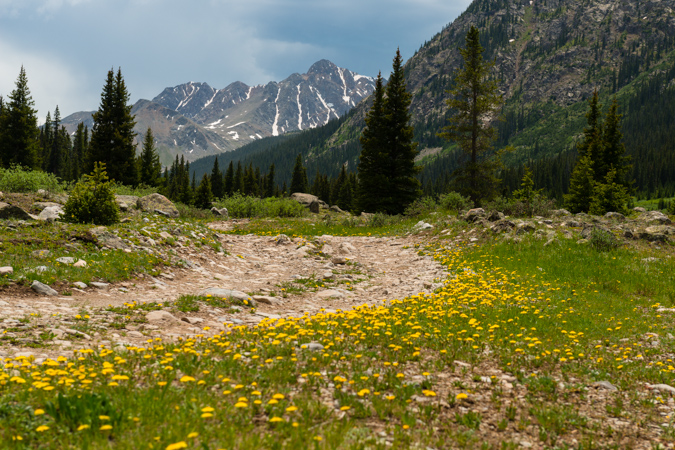 Road hiking at its finest