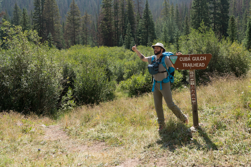 Cuba Gulch Trailhead