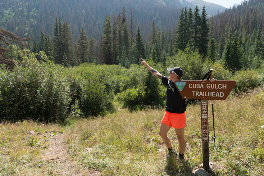 Cuba Gulch Trailhead