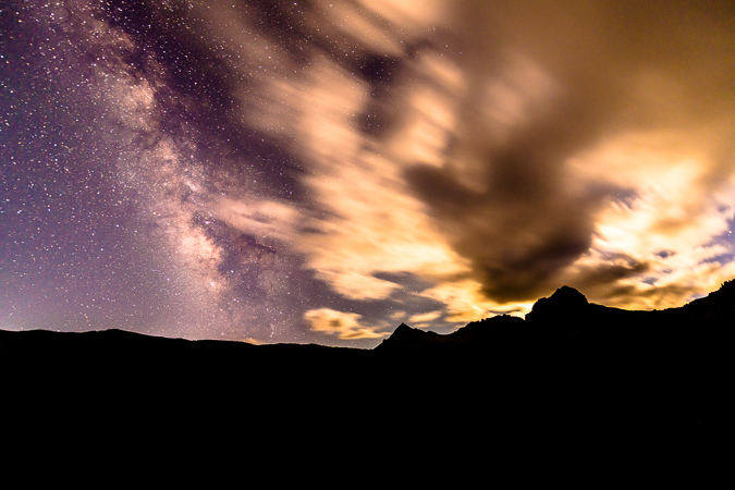 Ice Lake Basin Milky Way