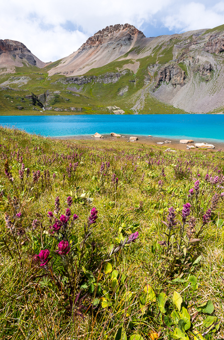 Ice Lake and Rose Crown