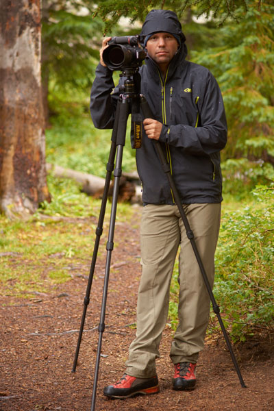 Matt Payne with Tripod