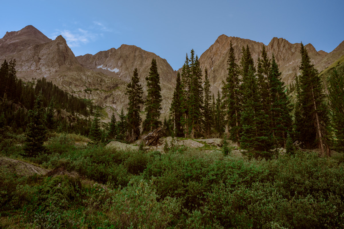 The Three Apostles before sunrise