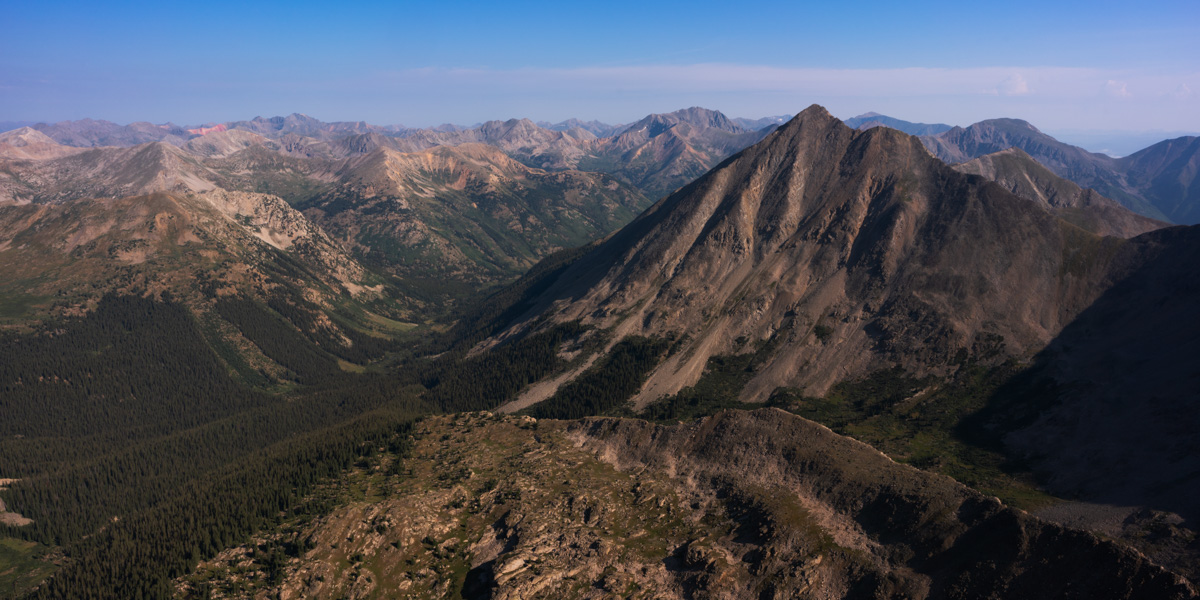 Huron and La Plata from North Apostle