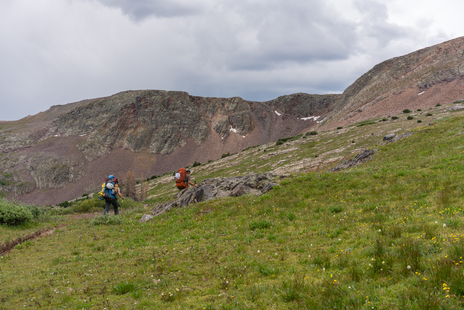 Ascending Hunchback Pass