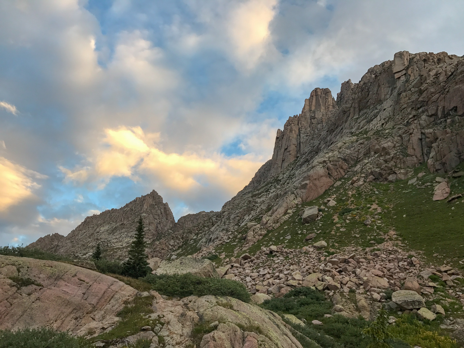 Peak 10 and Jagged Mountain