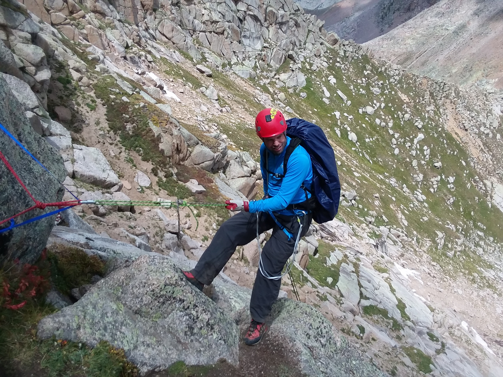 Jagged Mountain rappel