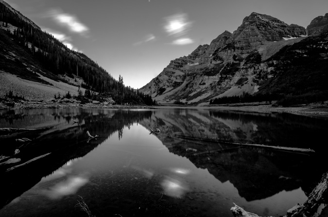 Maroon Peak long exposure with ND filter