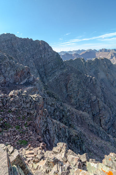 Views from the side of Maroon Peak