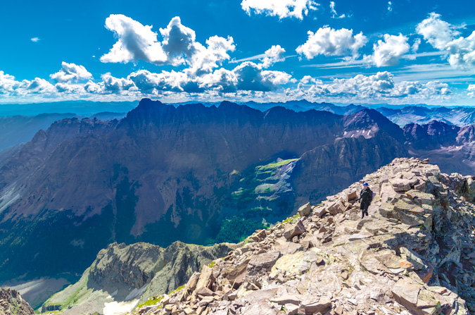 Pyramid Peak and Thunder Pyramid