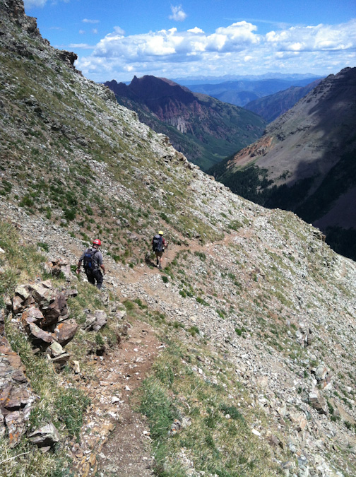 Maroon Peak descent