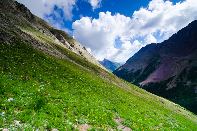 Maroon Peak trail