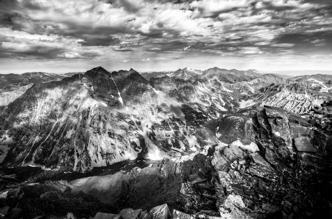 Pyramid Peak views