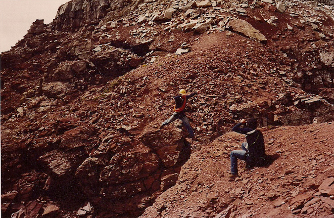 Ray on Pyramid Peak