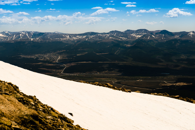 Leadville from Mount Massive