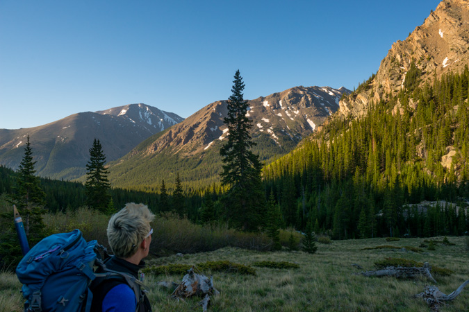 Gazing at French Mountian