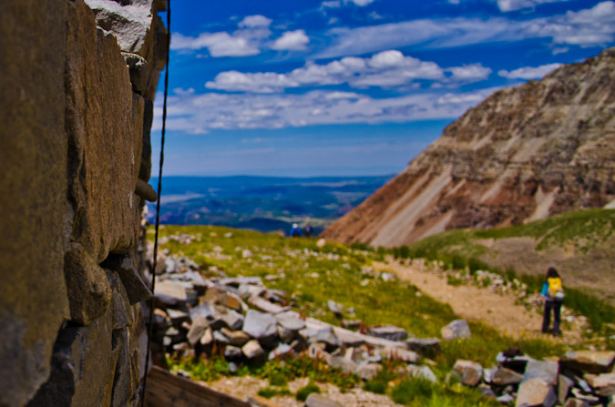 Stone building Depth of Field