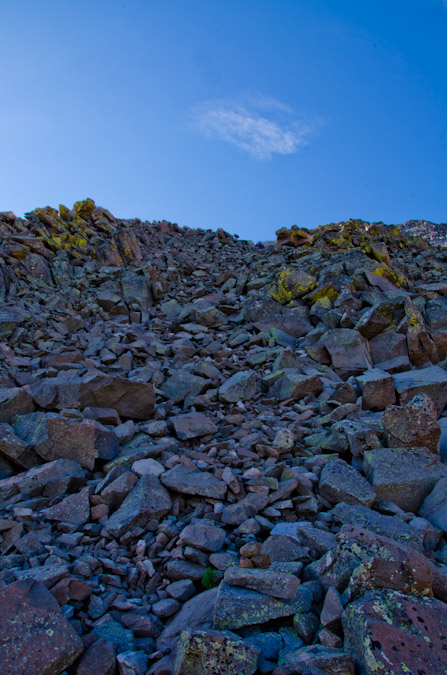 Loose Gully on Mt. Wilson