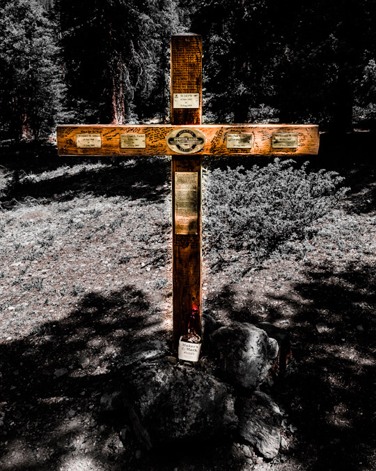 Mount Massive Blackhawk Helicopter Memorial Cross