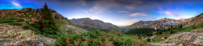 North Halfmoon Creek HDR Panorama