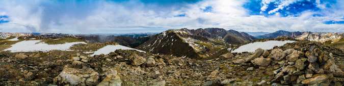 Mount Oklahoma Summit Panorama