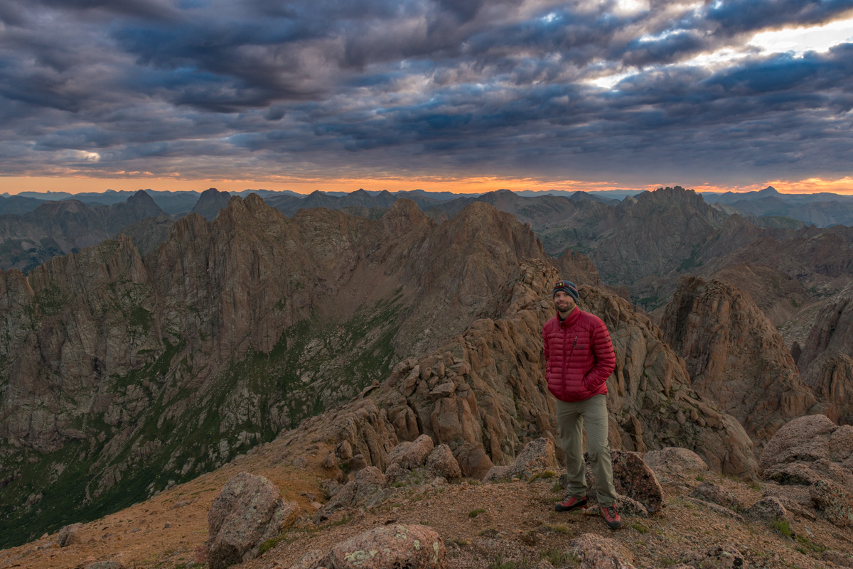 Sunrise from Turret Peak