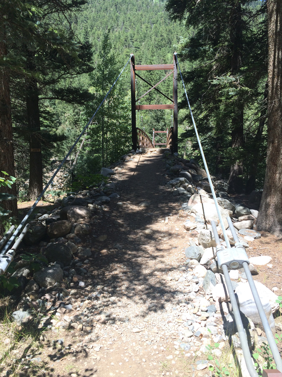 Animas River bridge at Needleton